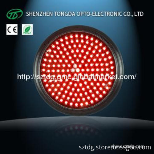 200mm Red Cobweb Lens LED Signal Traffic Light
